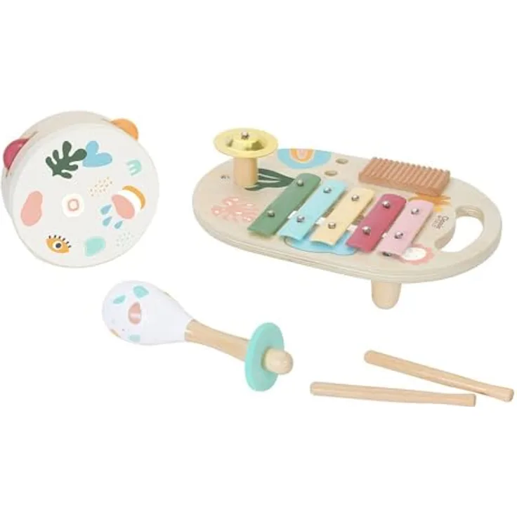 Classic World - Spielset mit Musik, aus Holz – Holz – CL40559