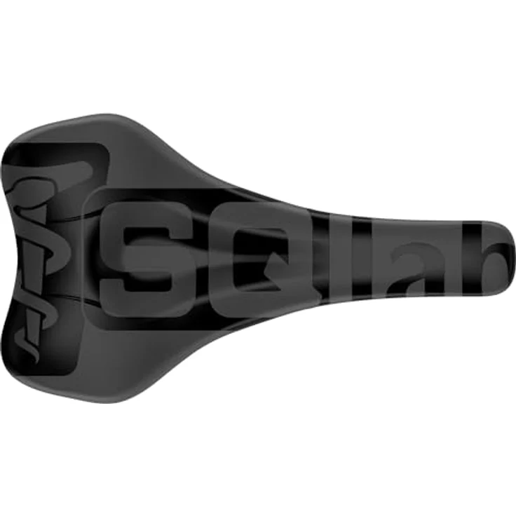 SQlab 612 Ergowave R Carbon Team Edition Fahrradsattel, Road & MTB Race, leicht ab 125 g, Taillierung, erhöhtes Heck (schwarz) – Bild 4