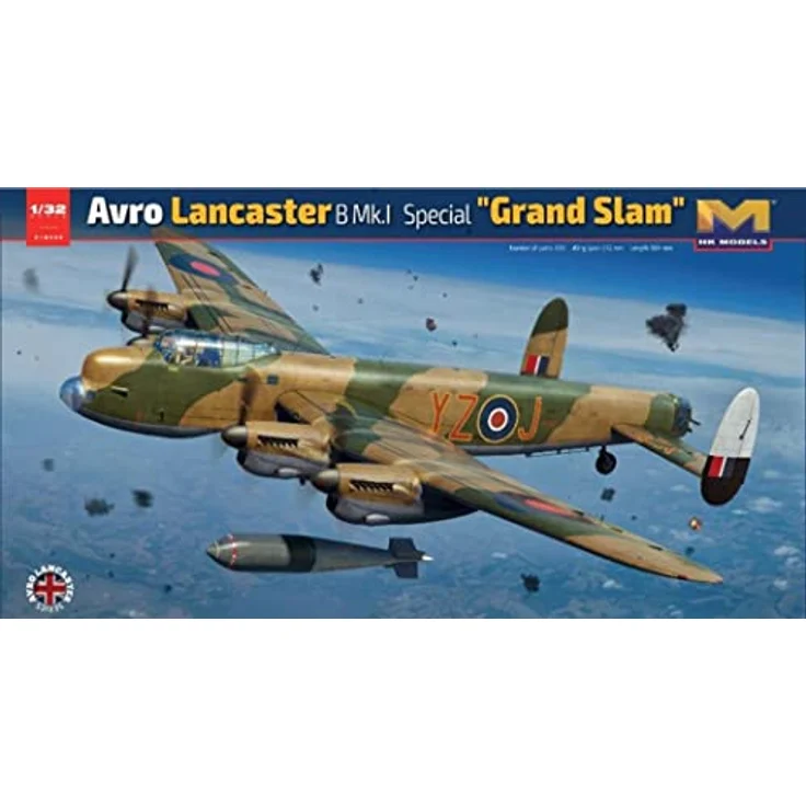 HK Models Avro Lancaster B MK.I Special Grand Slam, Modellflugzeug im Maßstab 1:32, 2. Weltkrieg – Bild 2