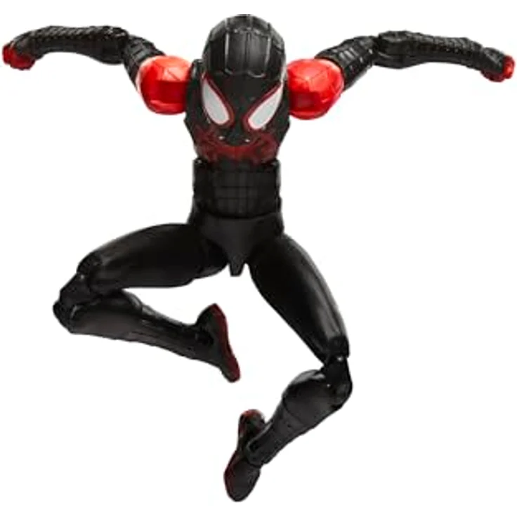 Marvel Legends Series Miles Morales, 15 cm Action-Sammelfigur aus Spider-Man: A New Universe mit austauschbarem Kopf und Handpaar, über 20 Bewegungspunkte – Bild 4