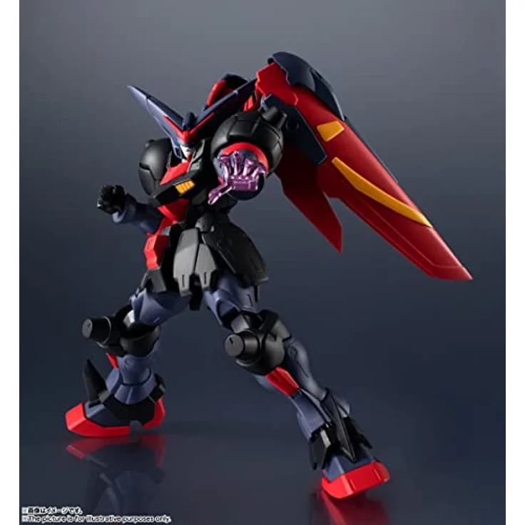 Bandai Tamashii Nations Mobile Fighter G Gundam GF13-001 NHII Master Gundam, 15 cm Actionfigur aus der Gundam Universe Serie – Bild 5