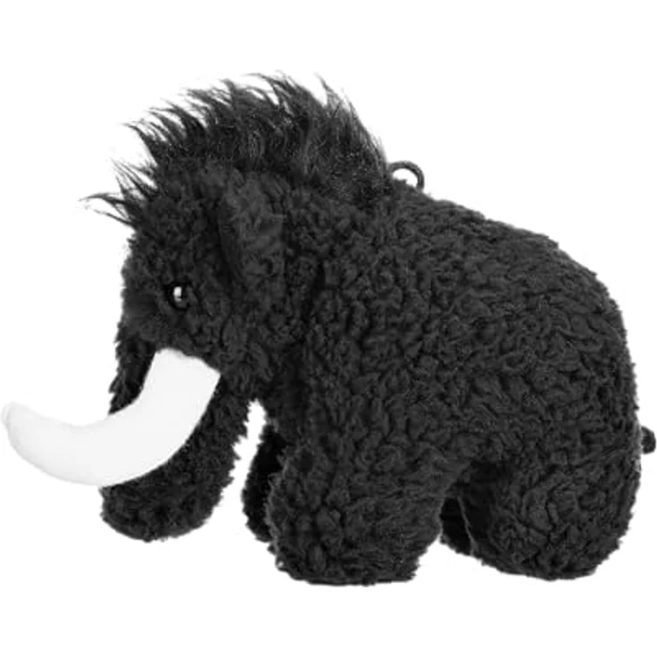 Mammut Mammut Plüschtier XS, S, M schwarz, flauschig, Höhe 11 cm – Bild 2