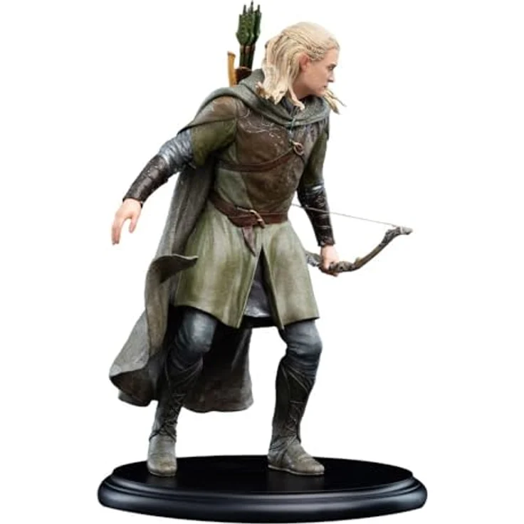 Weta Workshop Herr der Ringe Mini Statue Legolas, detailreich, 16 cm, aus hochwertigem Resin – Bild 3