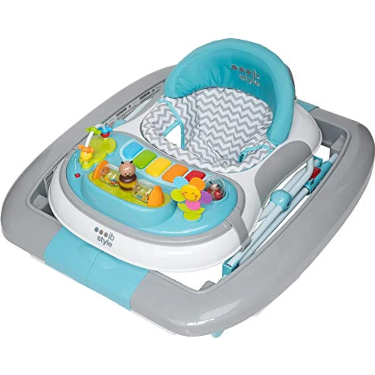 ib style® 3 in 1 Babywalker Wave| Lauflernhilfe | mit Schaukelfunktion | Licht & Melodie | EN1273:2020 | Mint – Bild 6
