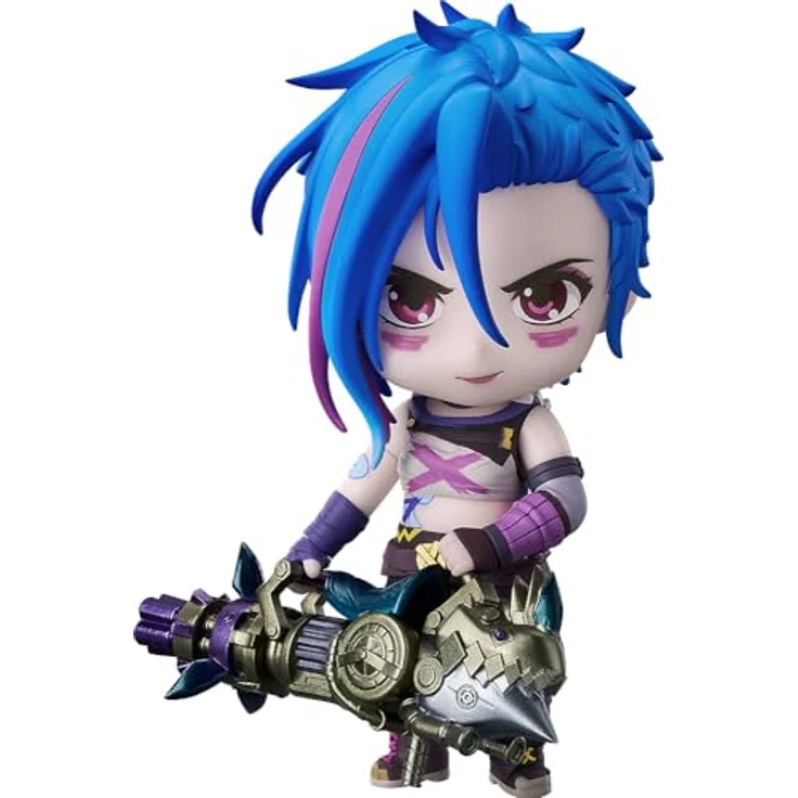 Good Smile Company Arcane Nendoroid Action Figure Jinx Arcane Ver., 10 cm Sammelfigur in detailreicher Ausführung – Bild 1