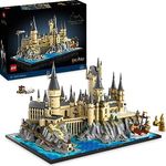 LEGO 76419 Harry Potter Schloss Hogwarts mit Schlossgelände Set, einschließlich berühmter Orte wie Astronomieturm, Große Halle, Kammer des Schreckens, etc., Modellbausatz für Fans und Erwachsene