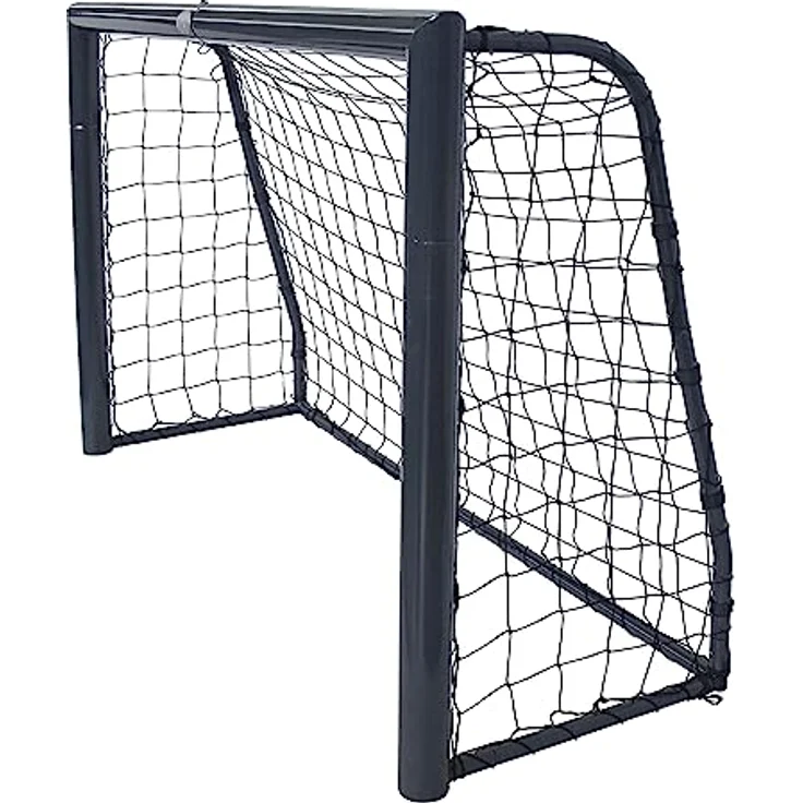 AXI Cristiano Fußballtor 180 x 120 cm in Anthrazit für den Garten | Fussball Tornetz aus Metall mit Bodenverankerung | Fußball Tor für Kinder & Erwachsene. – Bild 3