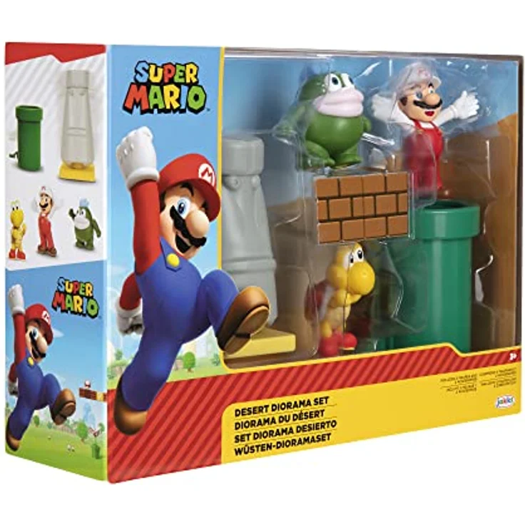 Jakks Super Mario 2. 5 Inch Diorama Desert Set – Bild 7