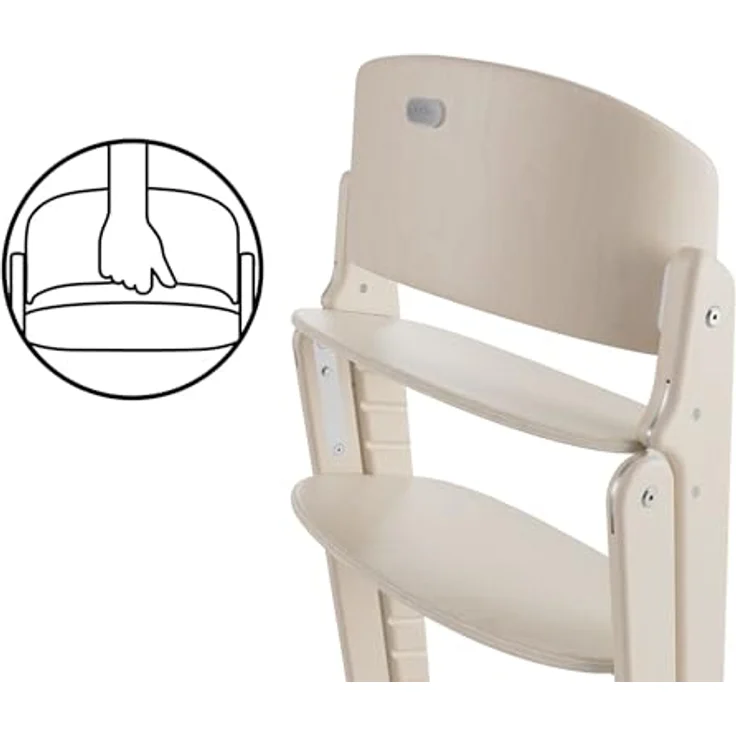 Cybex Click & Fold Hochstuhl, klappbar, aus FSC-zertifiziertem Buchenholz, All Natural – Bild 5