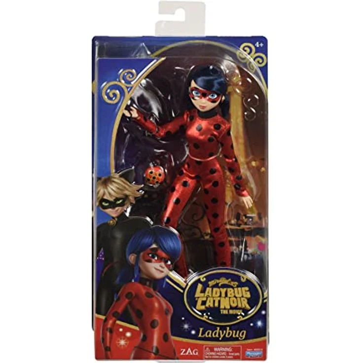 Bandai – Miraculous Ladybug und Cat Noir – Puppe – Ladybug- Marinette – 26 cm große artikulierte Ankleidepuppe – P50014 – Bild 2