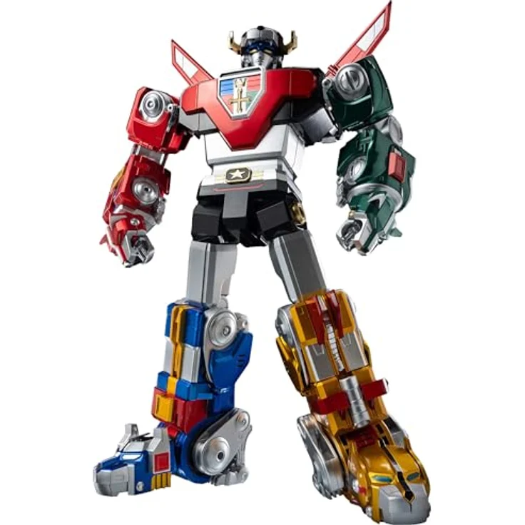 threezero - Voltron: Defender of The Universe - Robo-Duo Voltron Collectible Figure - Hochwertige Sammelfigur mit herausragender Qualität – Bild 1