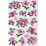 Bestlivings Fröhlich Bunte Sticker zum Aufkleben, Stickerbögen mit Blumen, in vielen verschiedenen Motiven verfügbar (Design: Blumen 5)