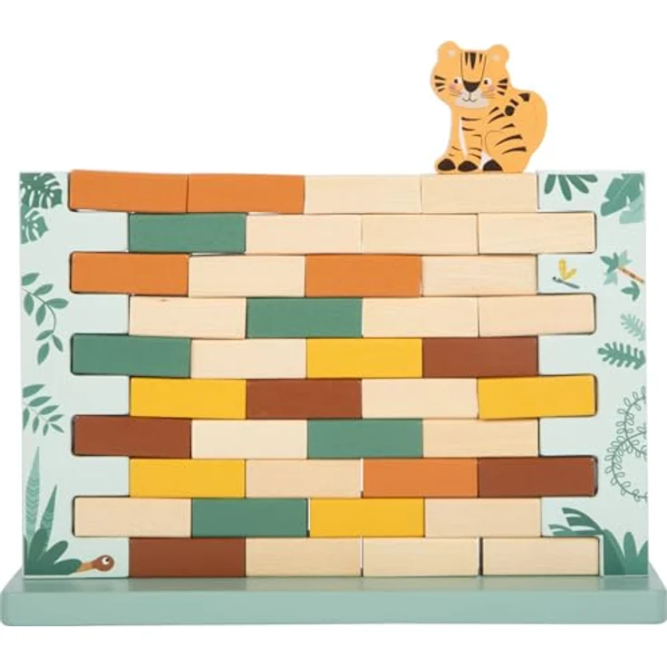 small foot Wackelmauer „Safari“, Geschicklichkeitsspiel aus Holz zur Förderung von Motorik und Konzentration, ab 4 Jahre – Bild 3