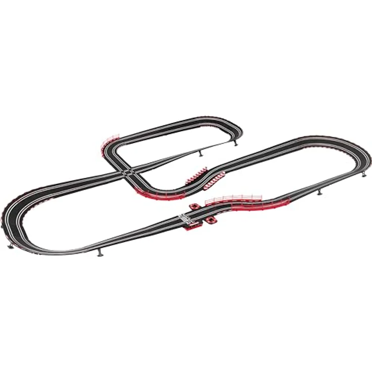 Carrera GO!!! Ferrari Power Racing Set, 8,6 Meter Rennbahn mit lizensierten Ferrari 296 GT3 Slotcars, für bis zu 2 Spieler, ab 6 Jahren – Bild 5
