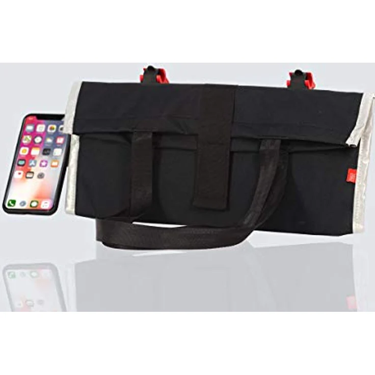 Gepäckträgertasche Konsum Fahrer schwarz – Bild 4