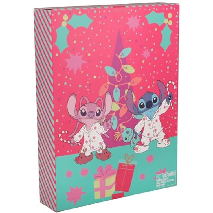 Paladone Stitch Stationary Premium-Adventskalender für Mädchenzimmer - Offiziell lizenziert, 32 entzückende Schreibwaren-Geschenke, mit Stitch Inspiration, bunt – Bild 3