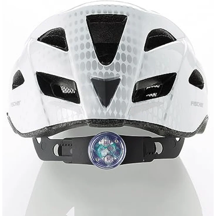 Fischer FISCHER bicycle Urban Lano helmet (white/black size S/M 52 - 59 cm) – Bild 5