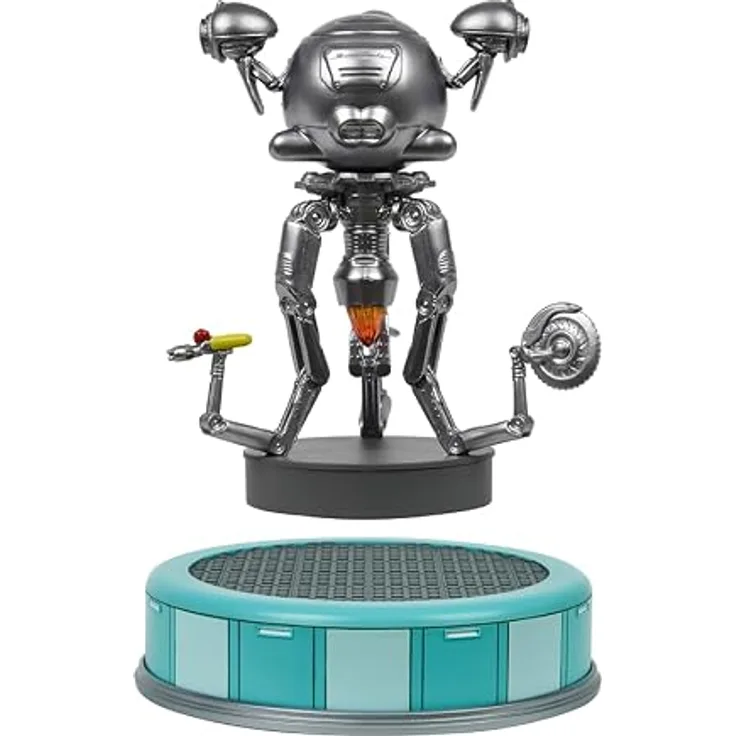 DPI Merchandising Fallout Statue "Floating Mr. Handy", detailreiche Sammelfigur aus hochwertigem Kunststoff, 12 cm Höhe, offiziell lizenziert von Bethesda