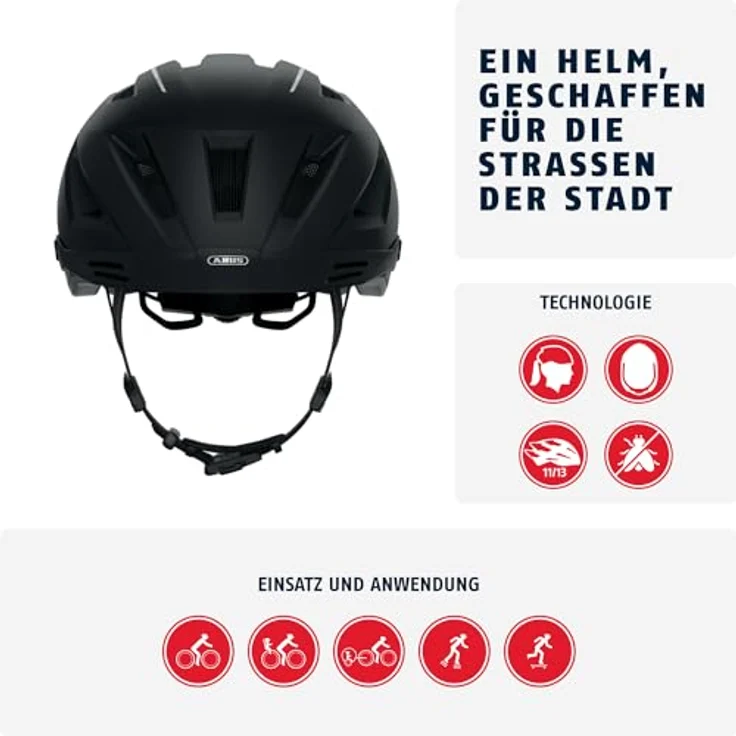 Abus Pedelec 2. 0 MIPS velvet black matt 52 - 57 cm – Bild 3