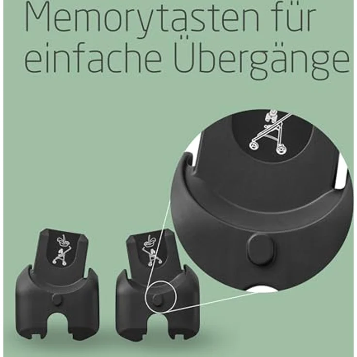 Maxi-Cosi Leona / Plaza+ Autositz-Adapter Schwarz 1 – Bild 4