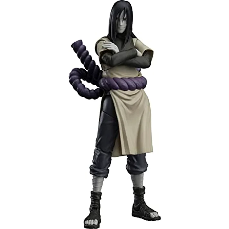 TAMASHII NATIONS Bandai Naruto Figurine S.H. Figuarts Orochimaru - Hochwertige Abmessungen, langlebig, flexible Gestaltung - 15 cm – Bild 1