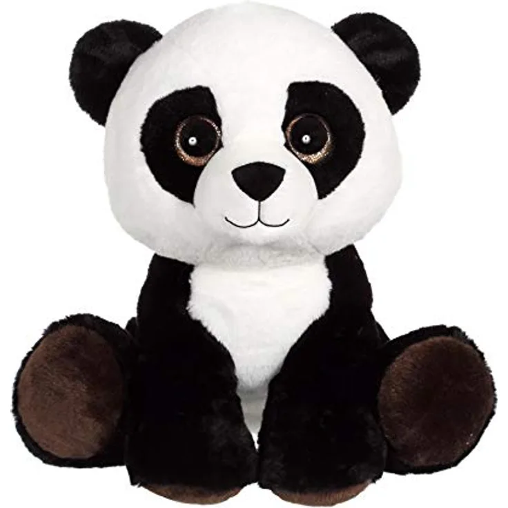 GIPSY Puppy Eyes, Kuscheltier 40 cm Panda mit großen Augen, hochwertig und anschmiegsam