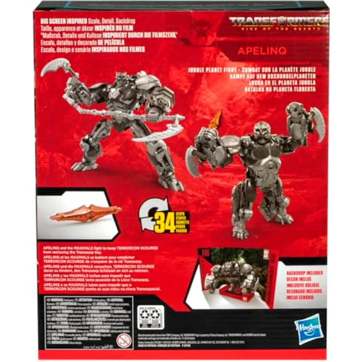 Transformers Studio Series 116 Apelinq, 21,6 cm Action-Figur mit 2 Modi und Zubehör, beweglich – Bild 5