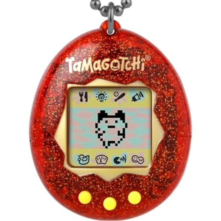 TAMAGOTCHI 42937 Bandai Original Red Glitter-virtuelles elektronisches Haustier-42937 – Bild 2