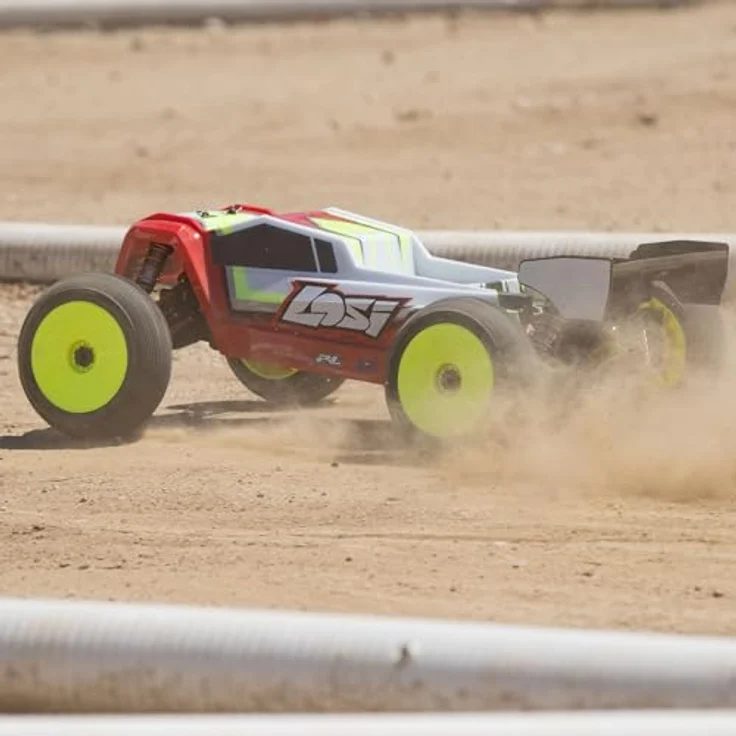 LOSI 1/8 8IGHT-XTE 4S 4X4 RTR Brushless Race Truggy, sensorgesteuertes Rennsystem, Clear – Bild 5