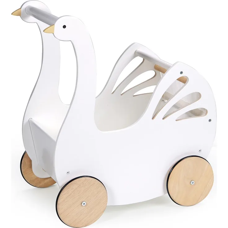 Tender Leaf Toys Puppenwagen Schwan