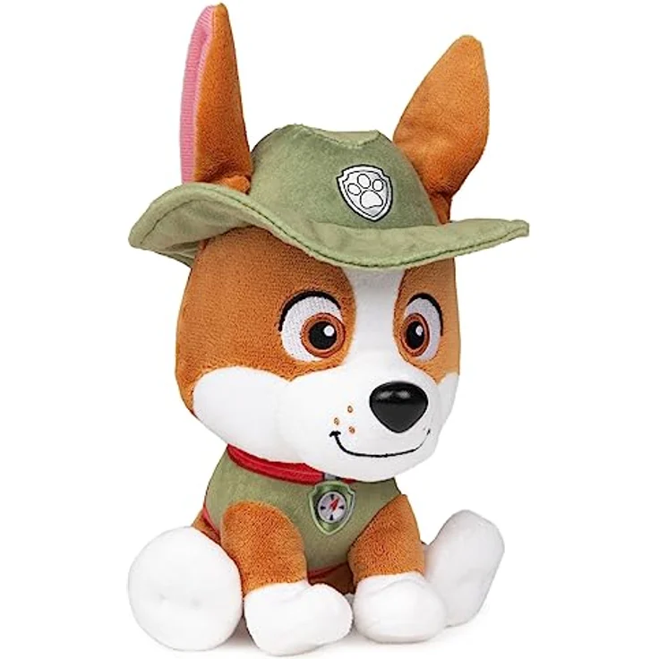 GUND PAW Patrol Tracker, 15 cm - Wir feiern 10 Jahre PAW Patrol, Plüschtier in hochwertiger Qualität zur beliebten PAW Patrol TV-Serie, ab 1 Jahr empfohlen – Bild 2