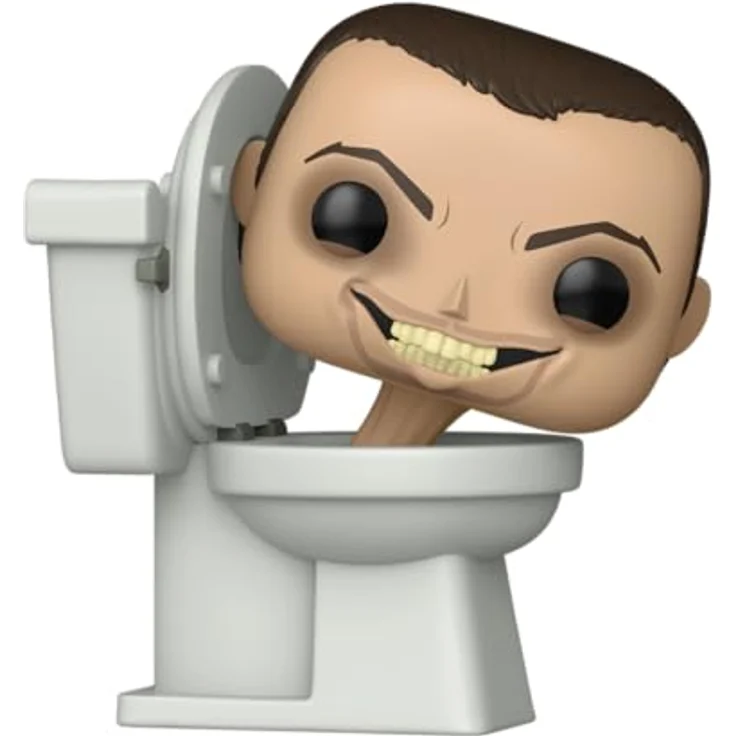 Funko Skibidi Toilet Super Sized Jumbo POP! Vinyl Figur, 25 cm, detailreiche Gestaltung in Fensterbox – Bild 2