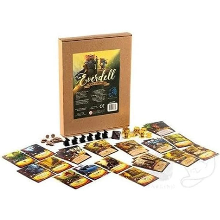 Starling Games Everdell Glimmergold Upgrade Pack, Collector's Edition mit Premium-Komponenten und zusätzlichen Karten – Bild 4
