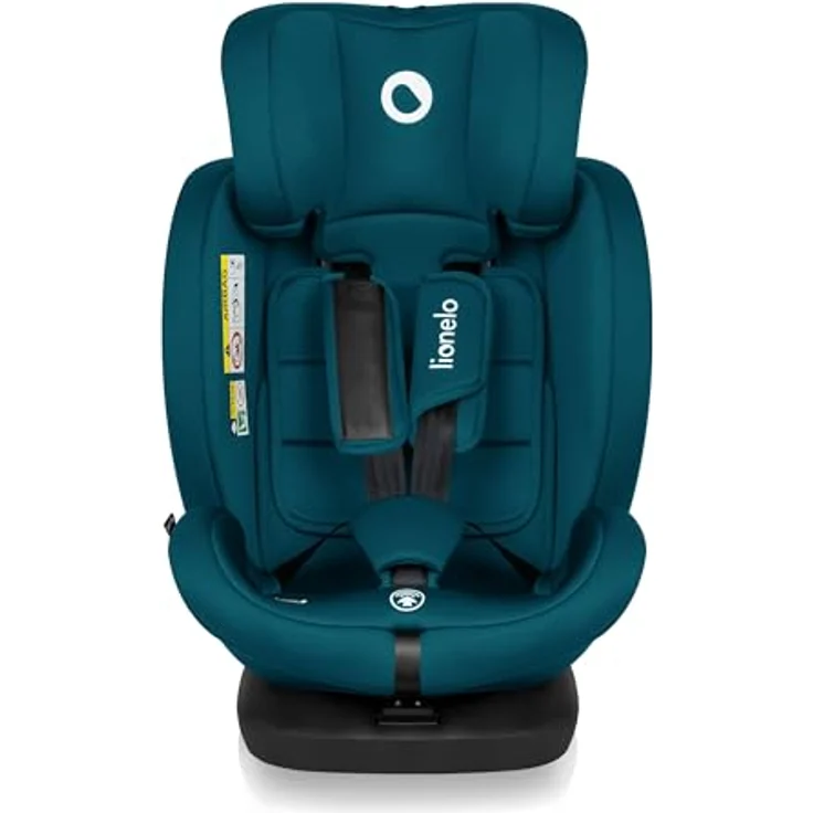 lionelo Autokindersitz BASTIAAN I-SIZE, i-Size / Isofix + Top Tether, ab Geburt bis 12 Jahre, 0-36 kg (Set) - Anthrazit – Bild 1