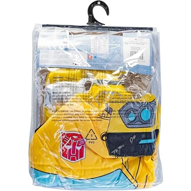 Disguise Transformers Bumblebee Kinderkostüm, Fancy Dress für Alter 7-8 Jahre – Bild 4
