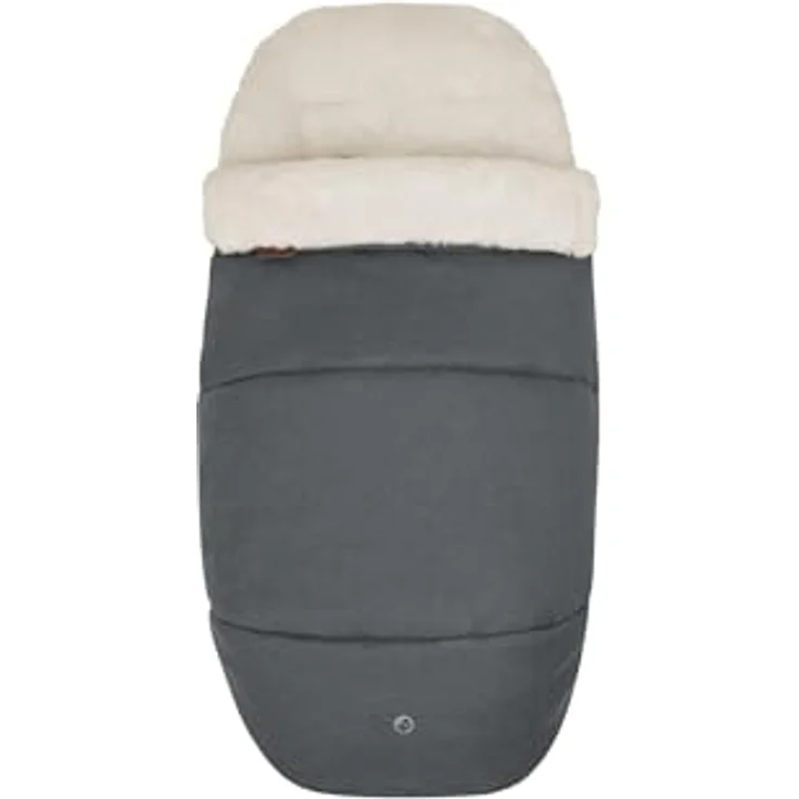 Maxi-Cosi kuschelig weicher 2-in-1 Fußsack, Twillic Graphite, geeignet für alle Maxi-Cosi Kinderwagen, auch als Sitzpolster verwendbar – Bild 1