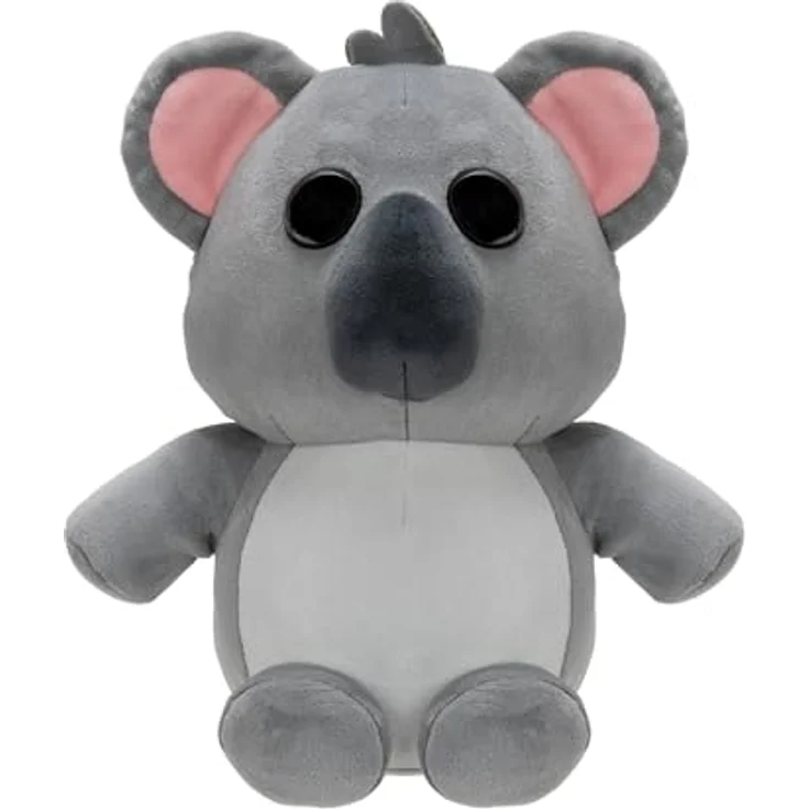 Jazwares Adopt Me! Plüschfigur Koala 20 cm, Sammelfigur mit exklusivem Virtual Item Code – Bild 1