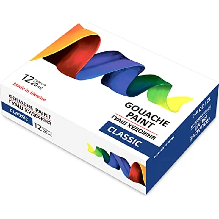 7 Artists Gouache Farben Set, 12x20ml, hochpigmentierte Malfarben für Kunst und Illustration, cremige Konsistenz, ideal für Anfänger und Profis – Bild 1