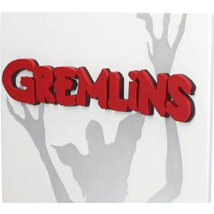 SD Toys Gremlins - Gizmo, detailreiche 3D-Figur mit original Filmplakat, Höhe 25 cm – Bild 5