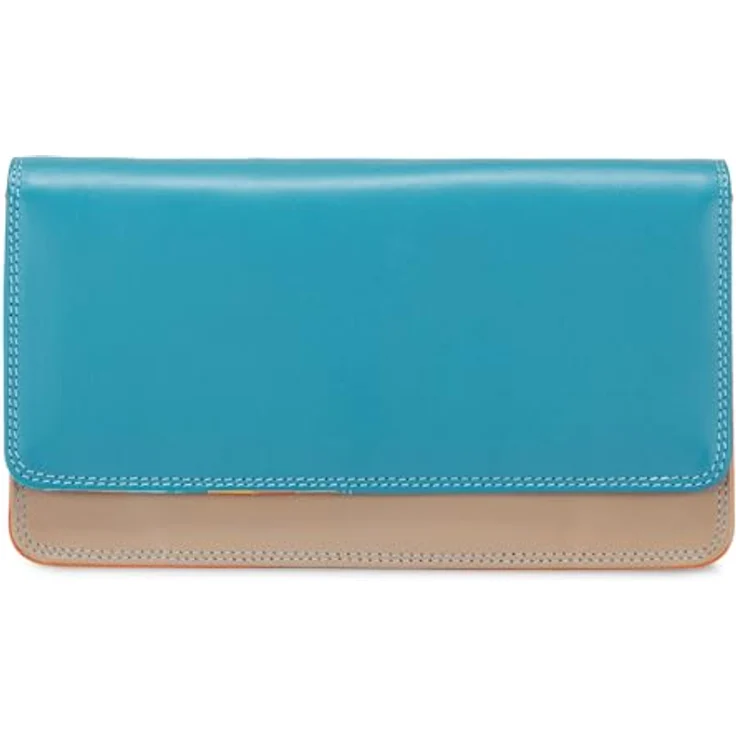 Mywalit Medium Matinee Wallet, Leder Geldbörse in grün, 17 cm x 9 cm x 3 cm – Bild 1