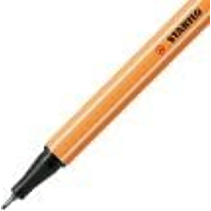 STABILO point 88 Fineliner, Olivgrün mit metallgeschützter Spitze, wischfester Spezialtinte, perfekt für präzise Arbeiten – Bild 3