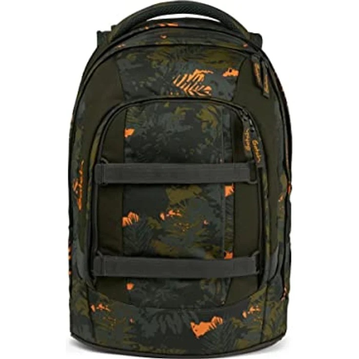 Satch Pack Schulrucksack Set 3tlg. Jurassic Jungle mit Schlamperbox und Sportbeutel, 30 Liter Volumen, 100% recycelte Materialien – Bild 2