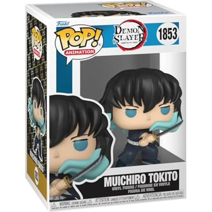 Funko Pop! Animation: Demon Slayer - Muichiro (Chase-Variante) - 9,5 cm Vinyl-Sammelfigur für Anime-Fans - Geschenkidee - Offizielle Handelswaren – Bild 1