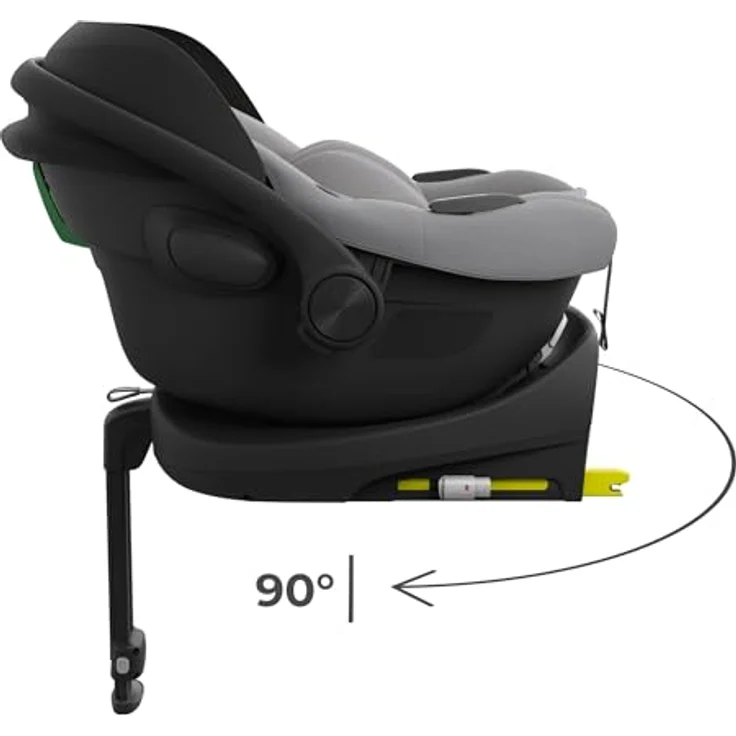 Kinderkraft Endura Safe Modular System, 3-in-1 Babyschale I-LITE, Kindersitz I-FIX ENDURA SAFE und Isofix Basis, für Kinder von 0 bis 12 Jahre, i-Size konform – Bild 9