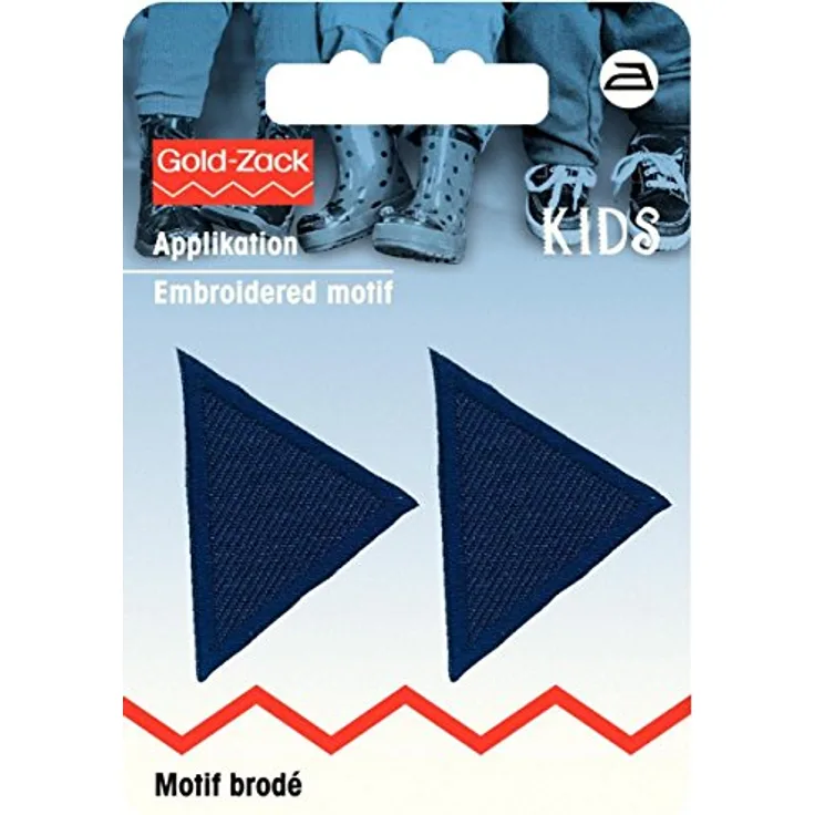 Prym Applikation, blau, 2 Stück