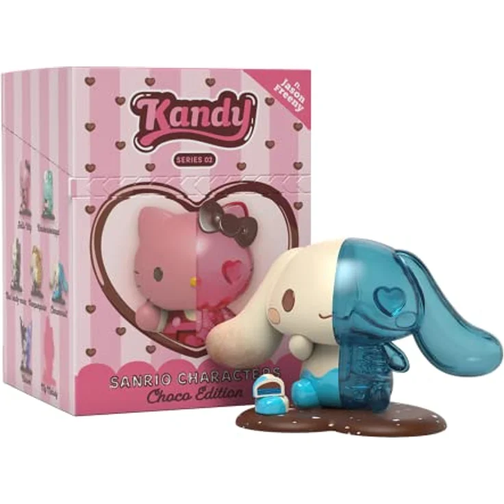Mighty Jaxx Sammelfiguren Kandy X Sanrio Choco-Edition, 10,2 cm große Figuren in Blindbox, mit Jason Freeny Design, inklusive zufälliger Figur und Echtheitszertifikat – Bild 3