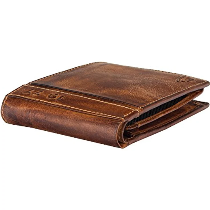 camel active, MELBOURNE,Leder, Herren, Schlüsseletui, one size,Kartenhalter, Braun – Bild 4