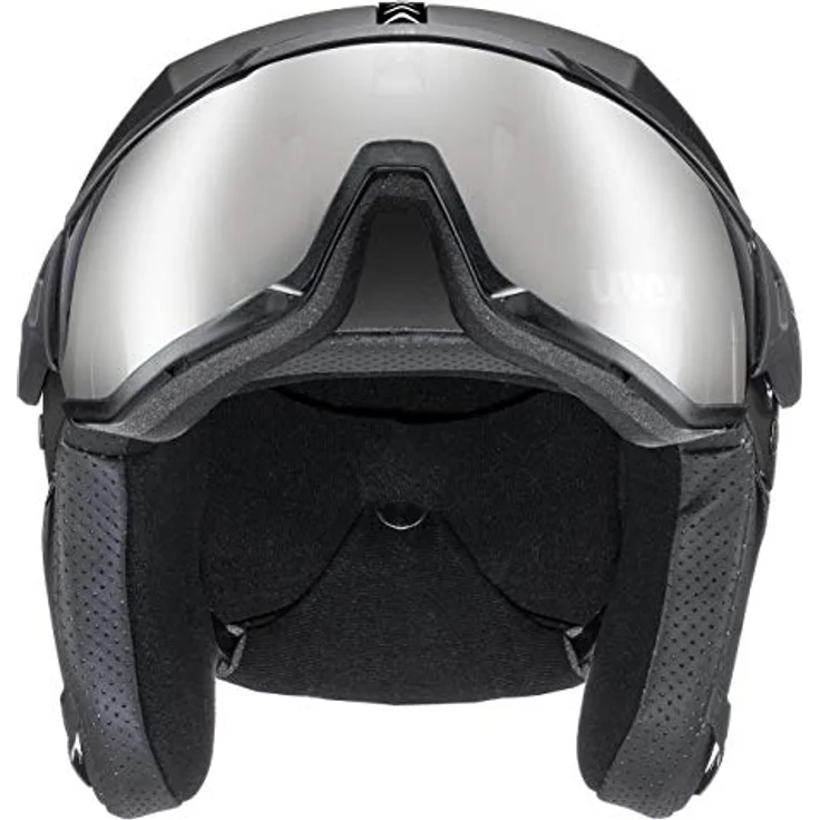 Uvex Unisex Skihelm, Kunststoff, Black Mat, 59-61 cm – Bild 4
