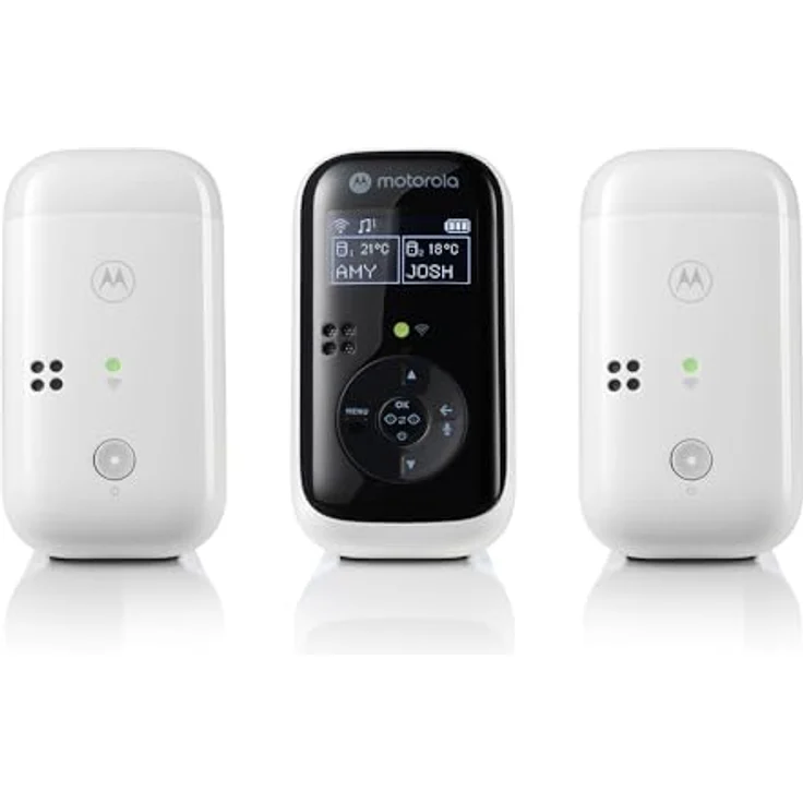Motorola PIP15 Twin Audio, Babyphone mit 1.5 Zoll Display, HD-Sound, Temperaturüberwachung und Reichweite bis 450m – Bild 2