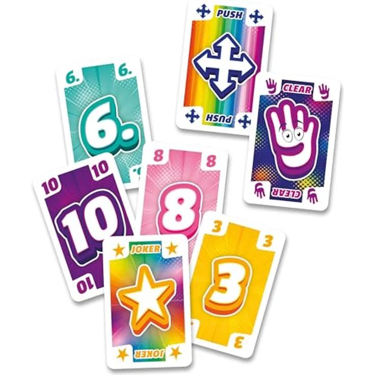 Schmidt Spiele 49473 Clear 4, Kartenspiel der Klein und Fein Serie, für 2-6 Spieler, ab 8 Jahren, Spieldauer ca. 15 Minuten – Bild 4